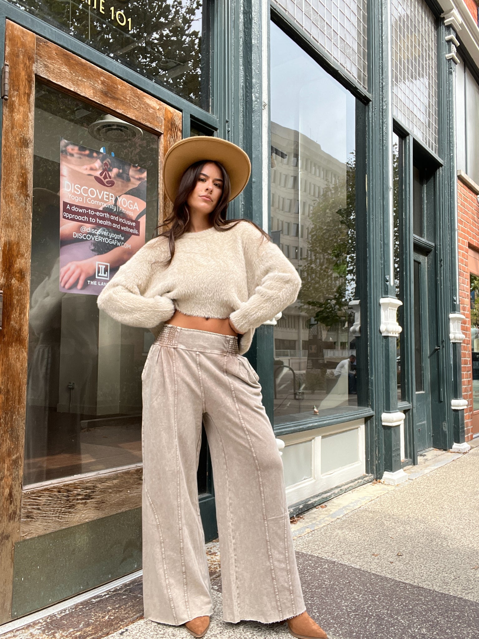 Hot Java Wide Leg Pants