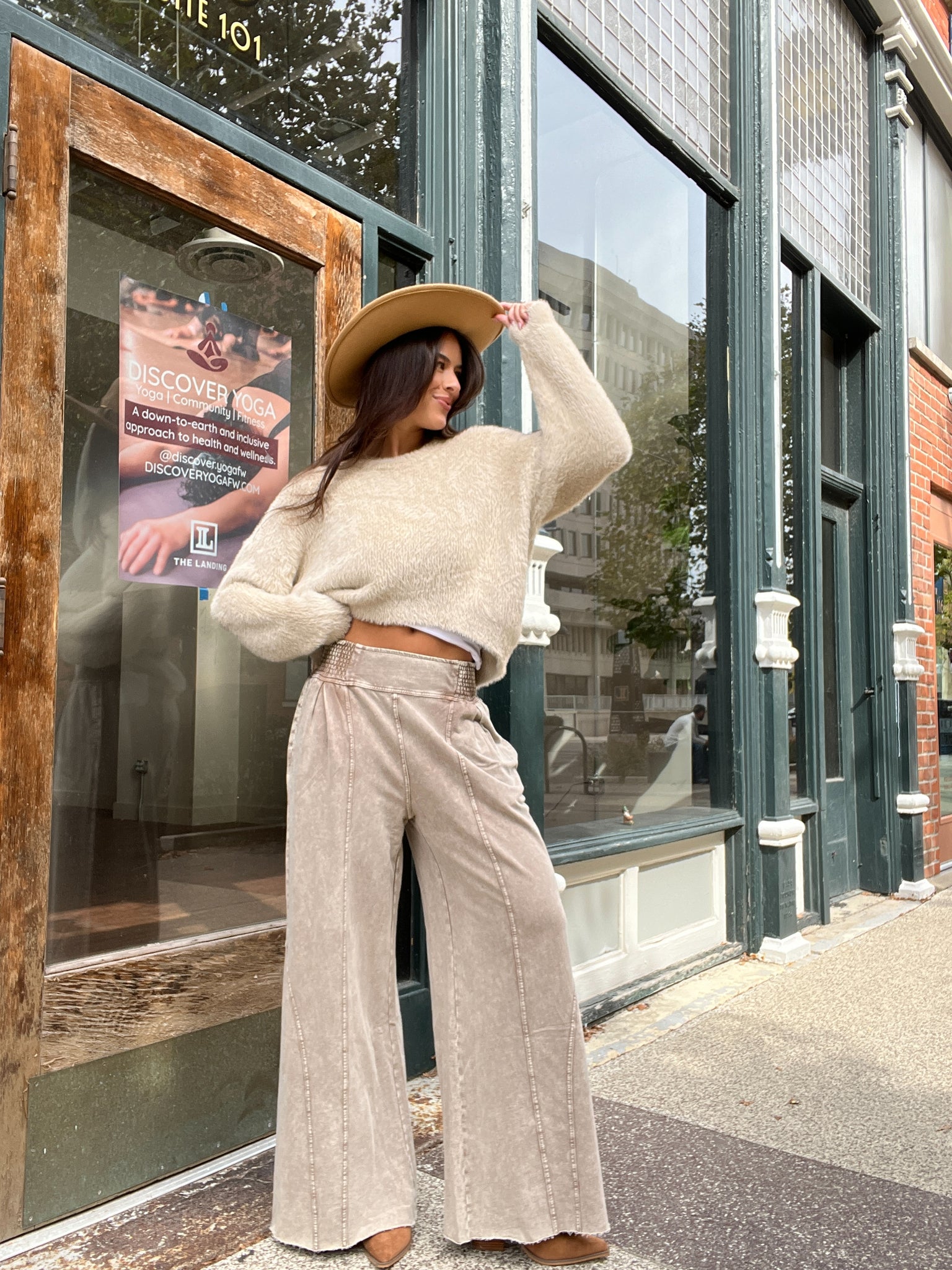 Hot Java Wide Leg Pants