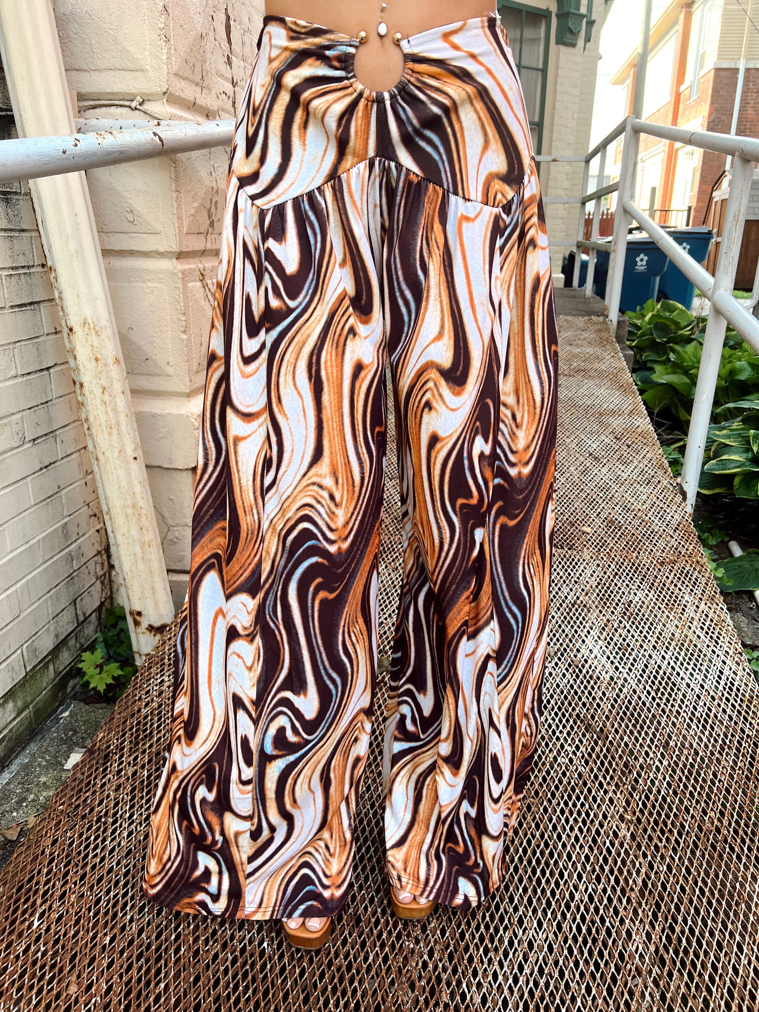 FINAL SALE- Sunday Fudge Swirl Pants